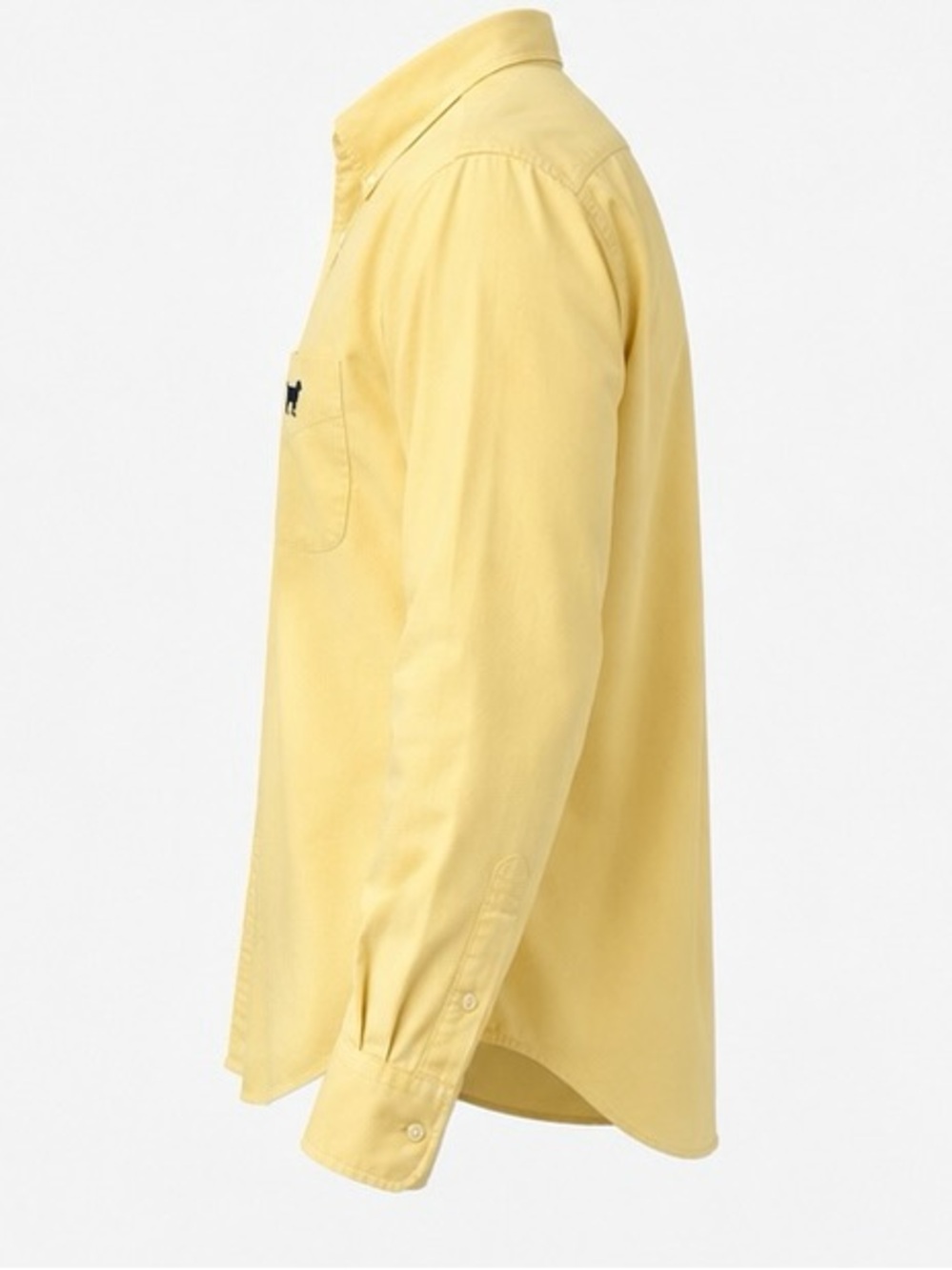 Ralph Lauren Vintage Blake Butter Yellow Oxford Button Down Shirt (100% Cotton) - Picture 3 of 8